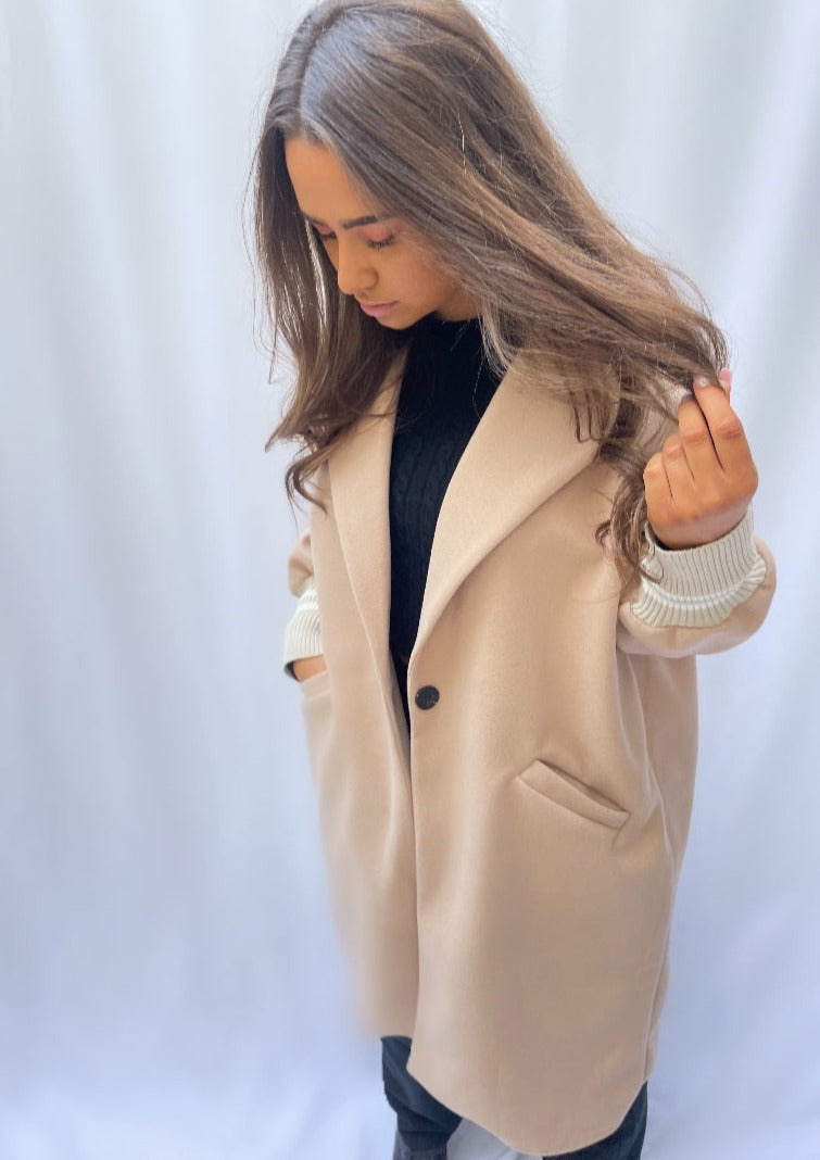 MANTEAU EMMA BEIGE