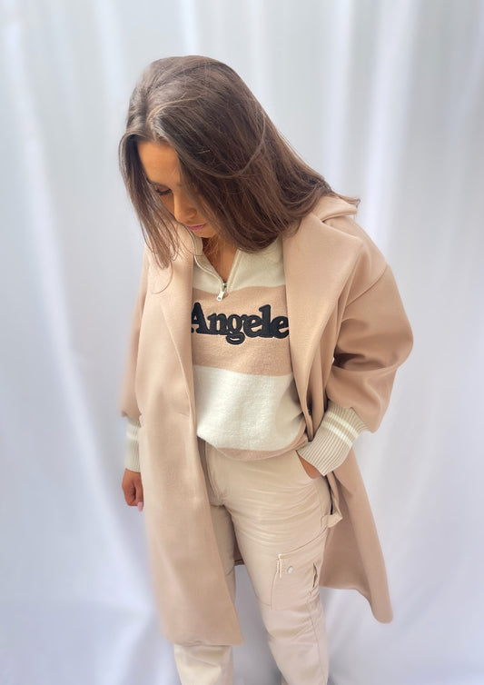 MANTEAU EMMA BEIGE